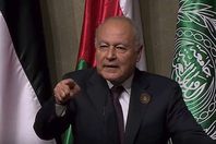 اشتباك بين «أبو الغيط» وصحفي في «قمة بيروت»