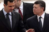 ملك الأردن وبشار