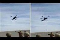 مروع.. وفاة جندي "كوماندوز" سقط من طائرة تدريب