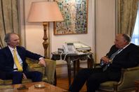 سامح شكري وبيدرسون