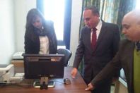 افتتاح مكتب شهر عقاري بنقابة الصحفيين