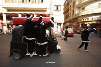 احتفالات الشباب العراقي بالكريسماس