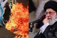 حرق صور سليماني