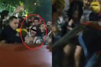 لقطة من فيديو التحرش الجماعي بالمنصورة