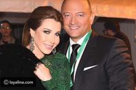 نانسي عجرم وزوجها

