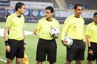 أسماء حكام مباريات اليوم بالدورى

