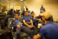 الأهلي في المطار