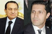 علاء مبارك ووالده