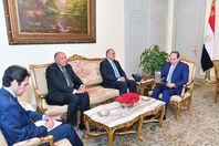 اجتماع السيسي ومستشار الملك الأردني
