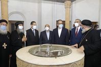 وزيرا السياحة والتنمية المحلية يفتتحان أعمال تطوير نقطة مسار العائلة المقدسة 
