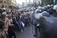 مواجهات فى لبنان بسبب قرار ترامب
