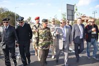 محافظ الاسماعيلية وقائد الجيش الثانى الميدانى