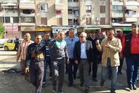 جوله محافظ بورسعيد بحي الزهور