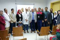 
إستقبل معهد أورام أسوان الخبير العالمي الأستاذ الدكتور عماد السعدوي أستاذ خبير جراحات الثدي بجامعة