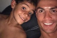 رونالدو وابنه