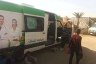 قافلة طبية في وادى الصعايدة بأسوان