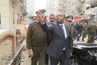 مدير أمن الغربية يتفقد تأمين  كنائس طنطا