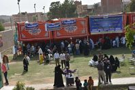 قافلة متكاملة لعزبة الحدود