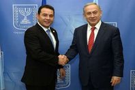 نتنياهو و رئيس جوانتيمالا