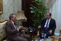 لقاء وزيرالداخلية ونقيب الصحفيين