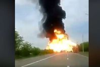 انفجار سيارة