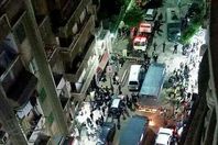 بالصور مدرعات وحاملات مجندين تغلق محيط قسم شرطة محرم بك بالإسكندريه