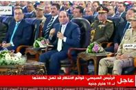 السيسي خلال افتتاجه مشروعات تنموية