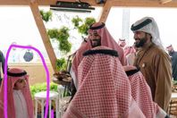 ظهور نادر لنجل " ولي العهد السعودي"