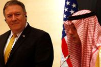 عادل الجبير  وبومبيو