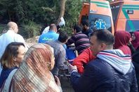 سقوط سور مدرسة منارة الشرق الخاصة المرج على طلاب المدرسة