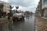 الأمطار فى كفر الشيخ