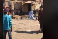 لحظة إنقاذ الطفل