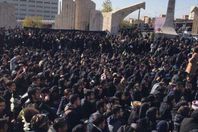 دهس طلاب بجامعة طهران
