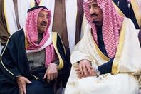 الملك سلمان والشيخ صباح