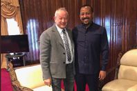 لقاء ساويرس برئيس وزراء أثيوبيا