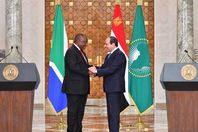 السيسي ونظيره الجنوب أفريقي