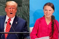 ترامب وجريتا