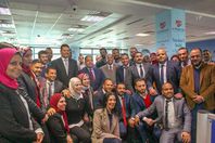 وزير المالية في  مركز «اتصالات الضرائب» بالقرية الذكية

