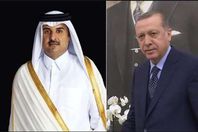 اردوغان وأمير قطر