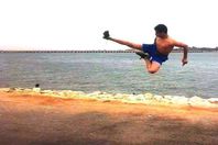 لاعب الفنون القتالية محمد مجاهد