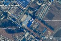 هيكل جديد داخل مصنع كوري شمالي