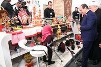 السيسي خلال احتفالية قادرون