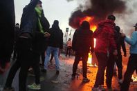 انفجار اسطوانات غاز  في إيران