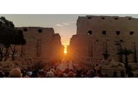 تعامد الشمس علي معبد الكرنك
