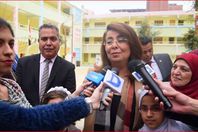 غادة والي :"تطوير مدرسة هدى شعراوي يغير حياة 1317 طالبا و79 مدرسًا"