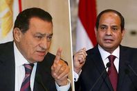 حسني مبارك والسيسي