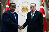 أردوغان وإبراهيم غندور