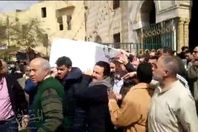 جنازة الفنان الراحل  محمد متولي