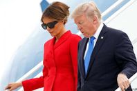 دونالد ترامب وزوجته ميلانيا