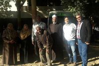 قافلة طبية فى مستشفى نصر النوبة 
